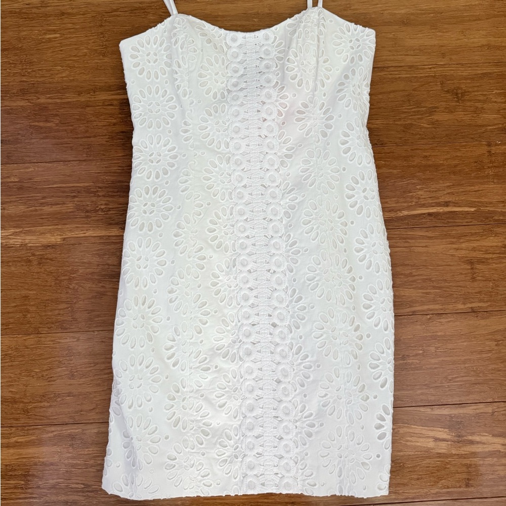 Lilly Pulitzer Shelli Stretch Dress White